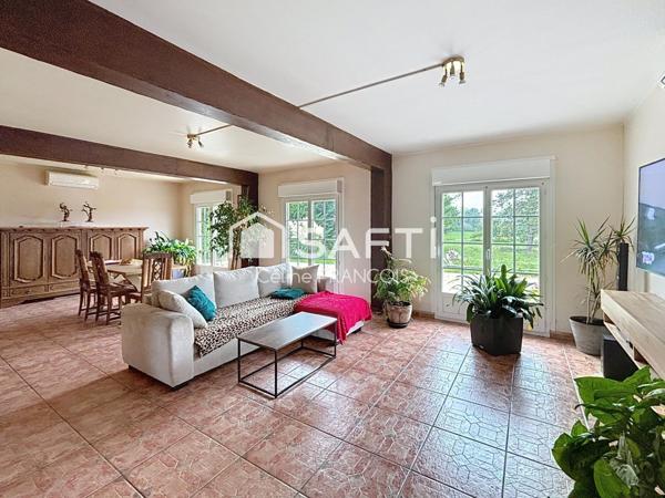 Maison de charme sur 4000 m² aux portes de Péronne