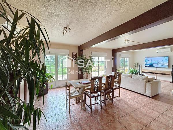 Maison de charme sur 4000 m² aux portes de Péronne