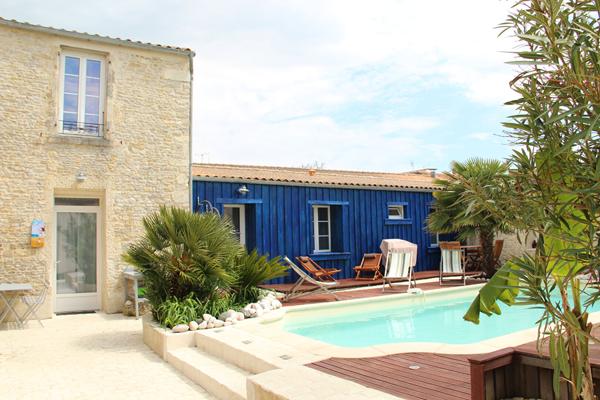 Coeur de Village de SAINT-GEORGES-D'OLÉRON - Appartement T3 meublé - Terrasse - Piscine