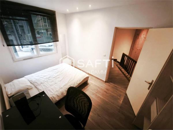 Hyper centre Mulhouse – Duplex atypique – 2 chambres – +8,5 % de rentabilité – Exclusivité