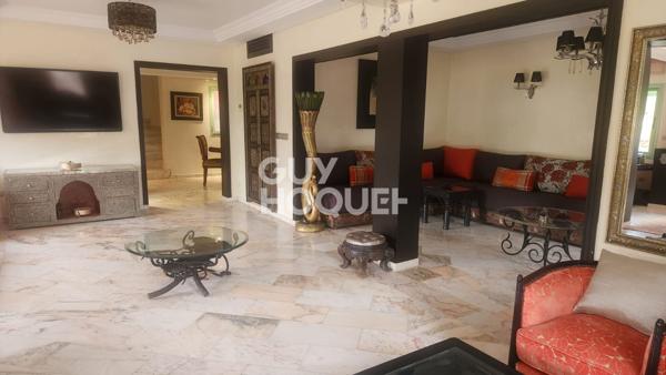 A louer Duplex meublé 362 m² avec jardin T4 Palmeraie.