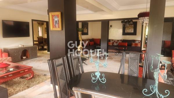A louer Duplex meublé 362 m² avec jardin T4 Palmeraie.