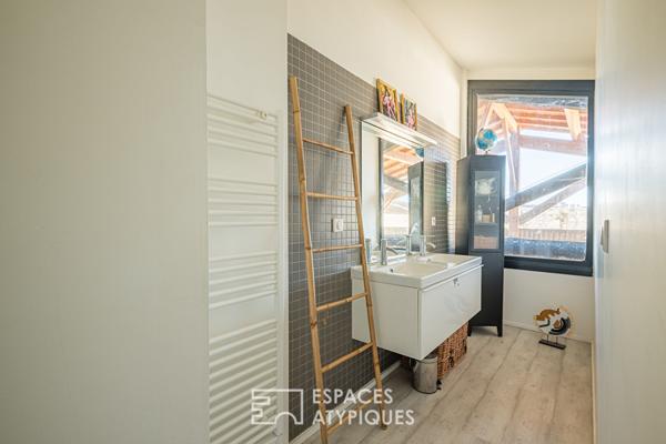 Appartement duplex avec terrasse garage aux Chartrons