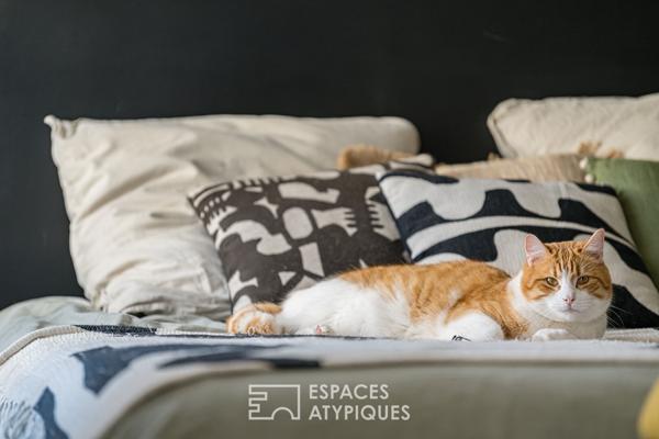 Appartement duplex avec terrasse garage aux Chartrons