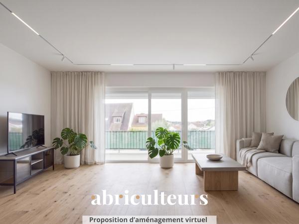 Appartement duplex 125m² avec balcon, parking et cave en vente à Argenteuil 95100
