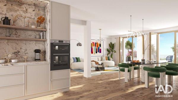 Appartement à vendre 3 pièces 78 m² Issy-les-Moulineaux