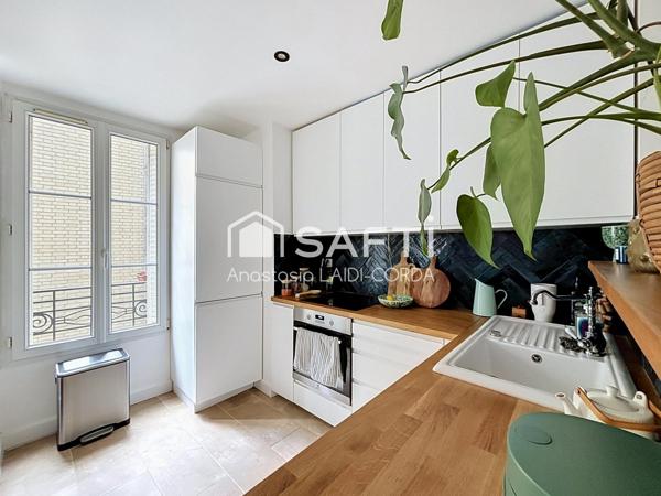 Appartement T3, charme de l'ancien et clé en main