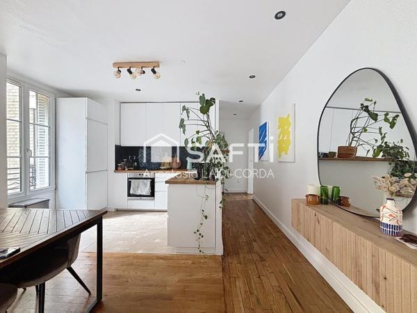 Appartement T3, charme de l'ancien et clé en main