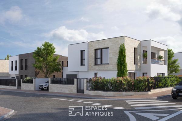 Villa d’architecte avec jardin et piscine au Bouscat