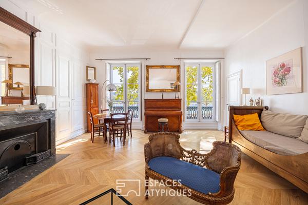 Appartement avec vue Rhône au coeur d’Ainay