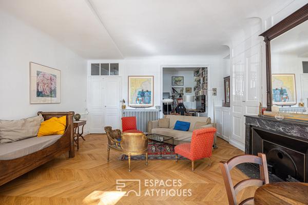 Appartement avec vue Rhône au coeur d’Ainay