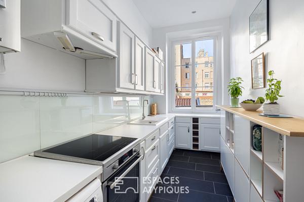 Appartement avec vue Rhône au coeur d’Ainay