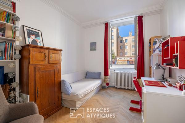 Appartement avec vue Rhône au coeur d’Ainay