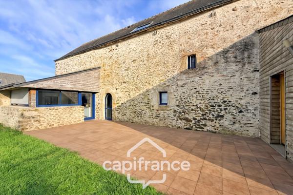 Maison en pierre rénovée – 300 m² habitables – 10 pièces – Terrain 2 800 m² – Réguiny – Garage – Vie de plain-pied