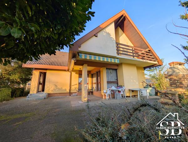 Hégenheim (68220) Ajoutez votre touche dans cette charmante maison et profitez de son bel extérieur.