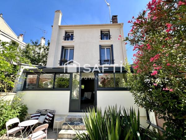 Maison rénovée avec jardin et dépendance