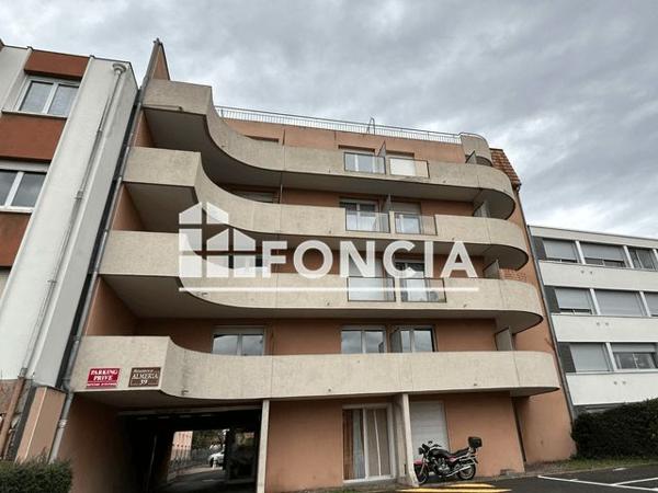 Location Studio 19.95 m² - 39 BOULEVARD POCHET LAGAYE RESIDENCE ALMERIA Clermont Ferrand 63000