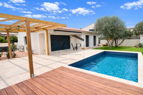 Lecci (20137) Villa individuelle T4 neuve de 110 m² avec piscine, jardin, garage et vue dégagée– Sainte-Lucie de Porto-Vecch