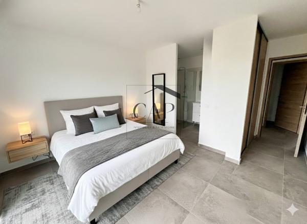 Lecci (20137) Villa individuelle T4 neuve de 110 m² avec piscine, jardin, garage et vue dégagée– Sainte-Lucie de Porto-Vecch