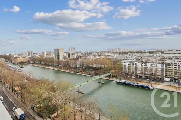Appartement T2 à vendre  2 pièces - 54 m2 PARIS - 75019
