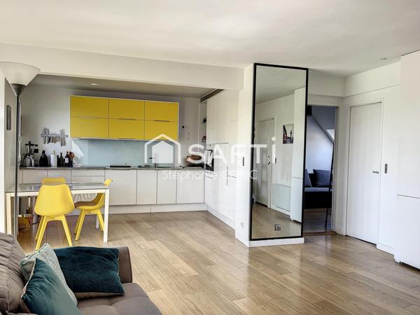 DUPLEX - DERNIER ETAGE - VUES DÉGAGÉES - 3 CHAMBRES