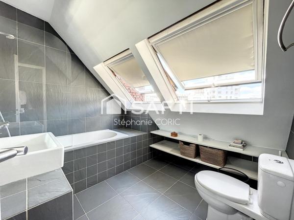 DUPLEX - DERNIER ETAGE - VUES DÉGAGÉES - 3 CHAMBRES