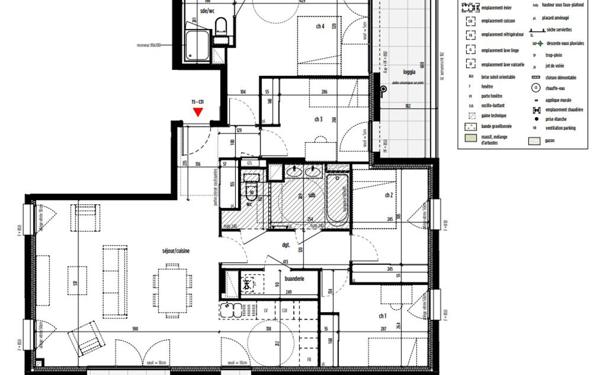 Appartement à vendre    5 pièces • 105 m2 Lyon 9