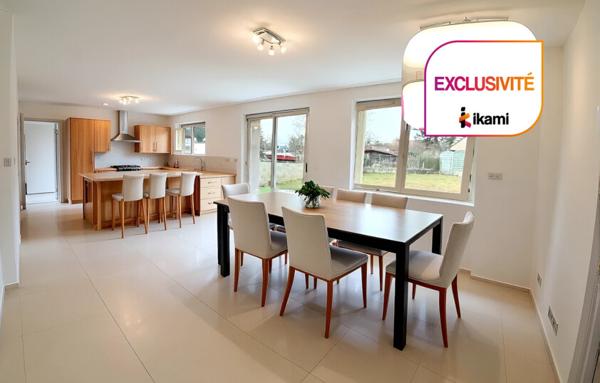 Appartement 5 pièces, 98 m2 de plain-pied avec terrasse et jardin 250 m2