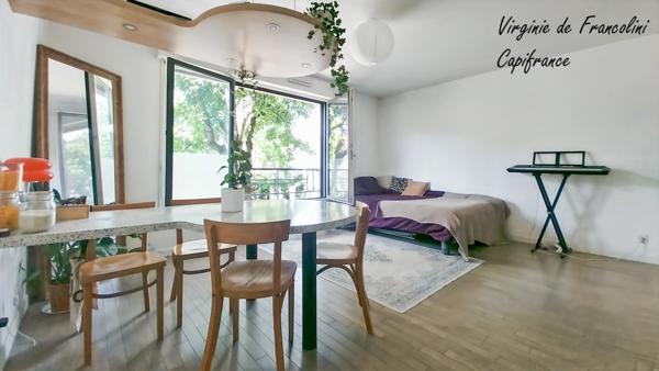 Maisons-Alfort-Quartier Charentonneau-A vendre studio 30,57m2- Résidence 2011-Proche commerces, transports,marché