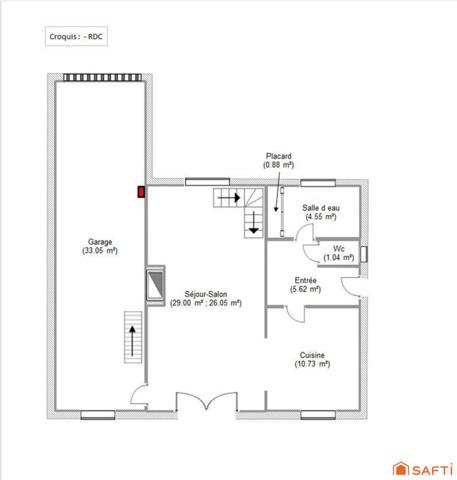 PAVILLON 4 PIECES - 77m2 - QUEND PLAGE