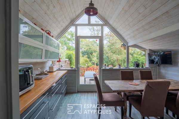 Superbe Arcachonnaise dans un écrin de nature aux portes de Tours