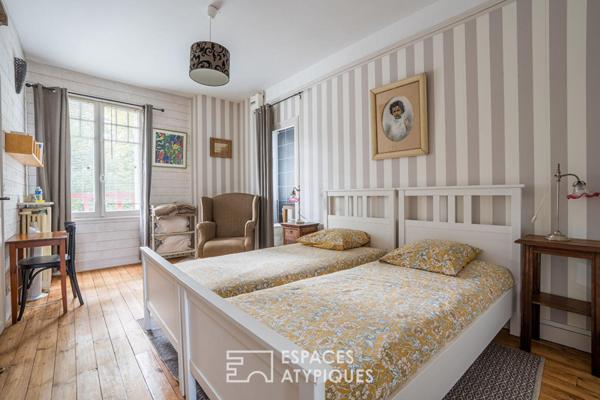 Superbe Arcachonnaise dans un écrin de nature aux portes de Tours