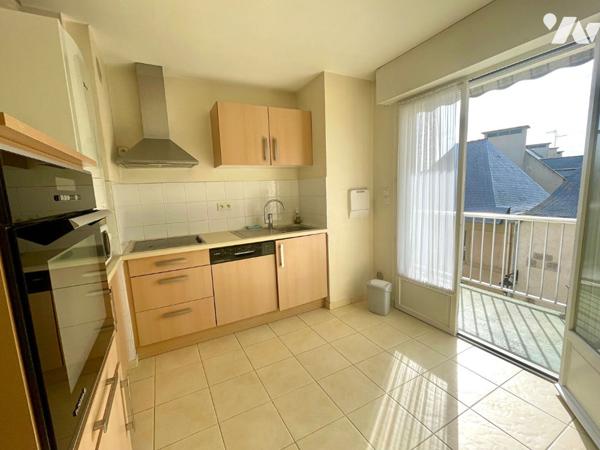 Appartement St Malo 4 pièce(s) 82 m2- asecensru etrasse et garage 