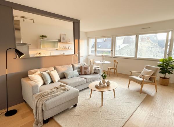 Appartement centre-ville Caen 4 pièce(s) + terrasse 82.8 m2