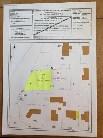 Terrain à Batir à vendre à Roscoff dans le Finistère (29680), ref : 29105/76   
roscoff