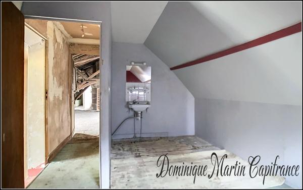 Immeuble à vendre LA CHARTRE SUR LE LOIR (72)-bâtis de 519m²- jardin- écurie- bord de Loir