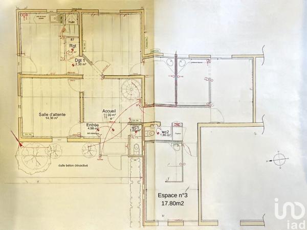 Location murs commerciaux  60 m² Belin-Béliet