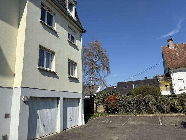 Benfeld 3 pièces 73 m² dernier étage, balcon, garage, cave, parking