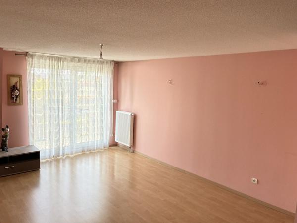 Benfeld 3 pièces 73 m² dernier étage, balcon, garage, cave, parking