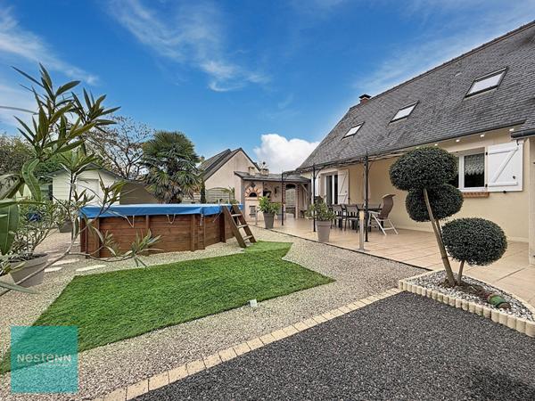 Amboise, quartier résidentiel maison 4 chambres sur 720m² de terrain.