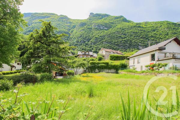 Terrain à vendre  534 m2 BOURDEAU - 73