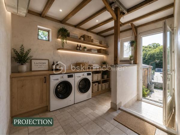 Et si votre prochaine maison avait bien plus à offrir qu’une simple surface habitable ?
Nichée sur les hauteurs des Rouges-Terres, proche Montagne du Roule, cette maison atypique d’environ 63 m² habitables, complétée par une véranda de 15 m² avec salle d’eau, est implantée sur une belle parcelle d’environ 446 m².

Dès l’entrée, vous découvrirez une véranda, une salle d’eau, une cuisine aménagée et équipée, un salon, un WC indépendant ainsi qu’une première chambre bénéficiant d’un accès direct à une terrasse exposée Sud-Ouest d’environ 15 m².
À l’étage, un palier dessert deux chambres mansardées, apportant un espace nuit supplémentaire et beaucoup de charme à l’ensemble.

UN EXTÉRIEUR QUI FAIT LA DIFFÉRENCE

La maison dispose de deux terrasses, d’un jardin clos et arboré avec deux accès, de plusieurs arbres fruitiers et d’un barbecue traditionnel, parfait pour profiter des beaux jours.
Mais son véritable atout réside dans ses nombreuses dépendances !
Vous bénéficiez d’environ 88 m² d’annexes, comprenant deux garages, trois dépendances alimentées en eau et en électricité, trois appentis ainsi que des espaces pouvant servir de buanderie ou de stockage.
Un volume particulièrement intéressant pour stationner plusieurs véhicules, bricoler, créer un atelier, stocker du matériel ou imaginer de nouveaux projets.

UN BIEN À FAIRE ÉVOLUER SELON VOS ENVIES

Des travaux sont à prévoir, mais cette maison offre une base intéressante et de nombreuses possibilités d’aménagement pour révéler tout son potentiel.
Côté équipements : huisseries PVC double vitrage, volets roulants électriques au rez-de-chaussée, toiture en tuiles et chauffage fioul, cheminée avec insert et électrique.
Une maison singulière, un jardin agréable et surtout près de 88 m² d’annexes : un bien qui mérite d’être découvert pour apprécier pleinement ses possibilités.
Taxe Foncière : 614€ /an