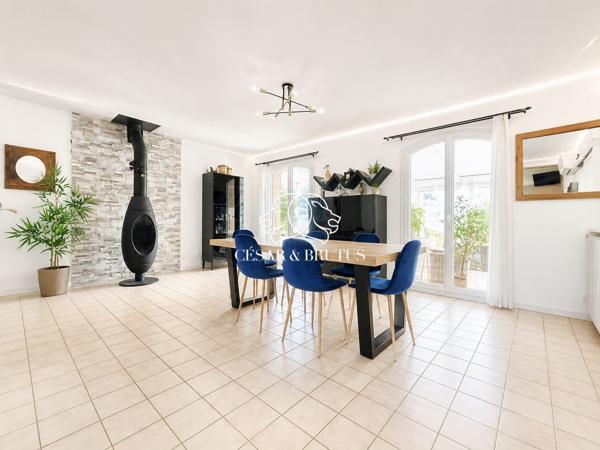Corbas centre – Maison familiale 130 m² avec jardin, piscine et nombreux travaux récents