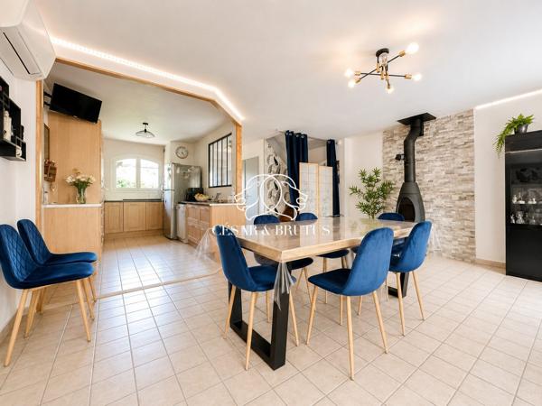 Corbas centre – Maison familiale 130 m² avec jardin, piscine et nombreux travaux récents