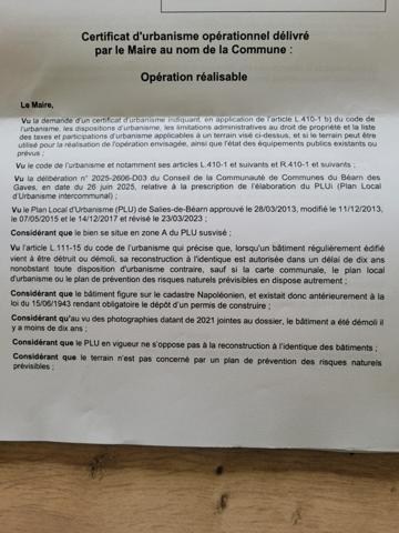 À vendre - Maison ancienne, 3 pièces située à Salies-de-Béarn (64270)