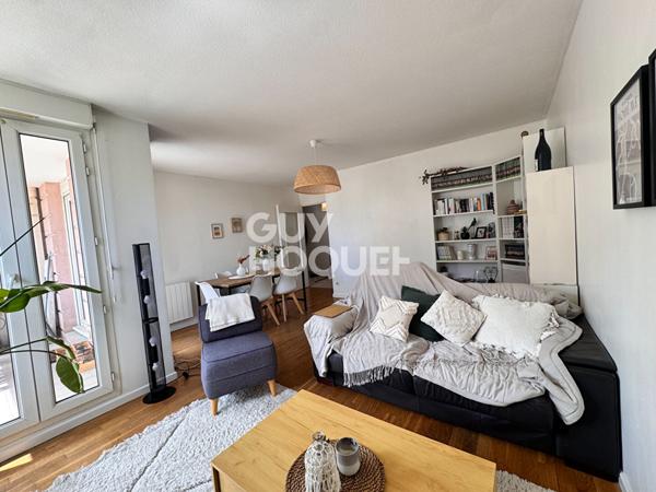 Appartement 3 pièce(s) avec balcon - garage- cave vendu loué