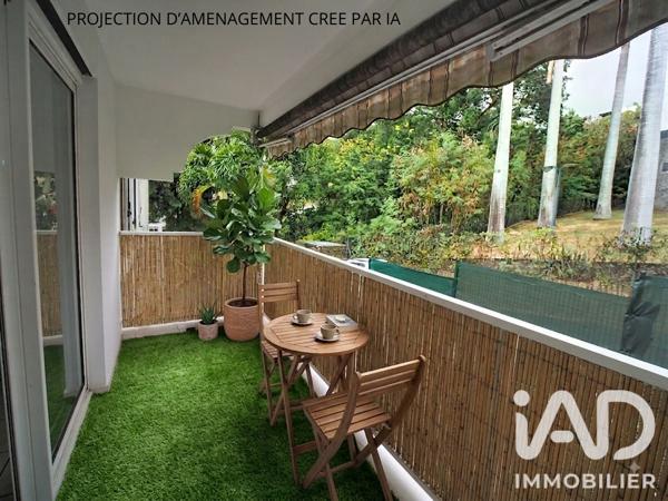 Appartement à vendre 2 pièces 34,4 m² Saint-Denis