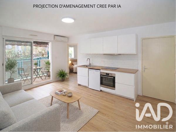 Appartement à vendre 2 pièces 34,4 m² Saint-Denis