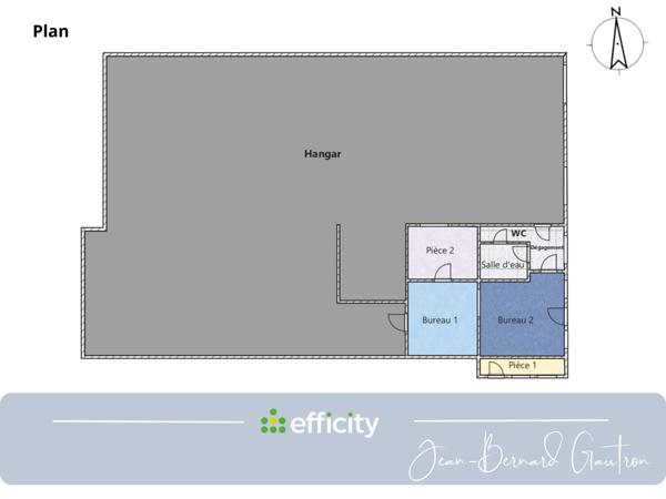 Local Commercial 7 pièces - 1080 m² Exclusivité efficity