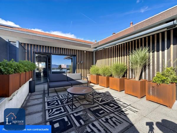 T5 attique de 112 m² vue panormaique Mont Blanc Peron (01630)